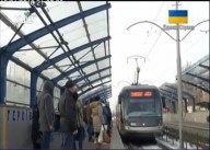На Борщагівській лінії швидкісного трамваю почав ходити львівській «Електрон»