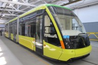 Новий трамвай «Електрон» передано Львову