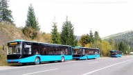 Перші автобуси «Електрон»,придбані Ужгородом цього року, передано місту